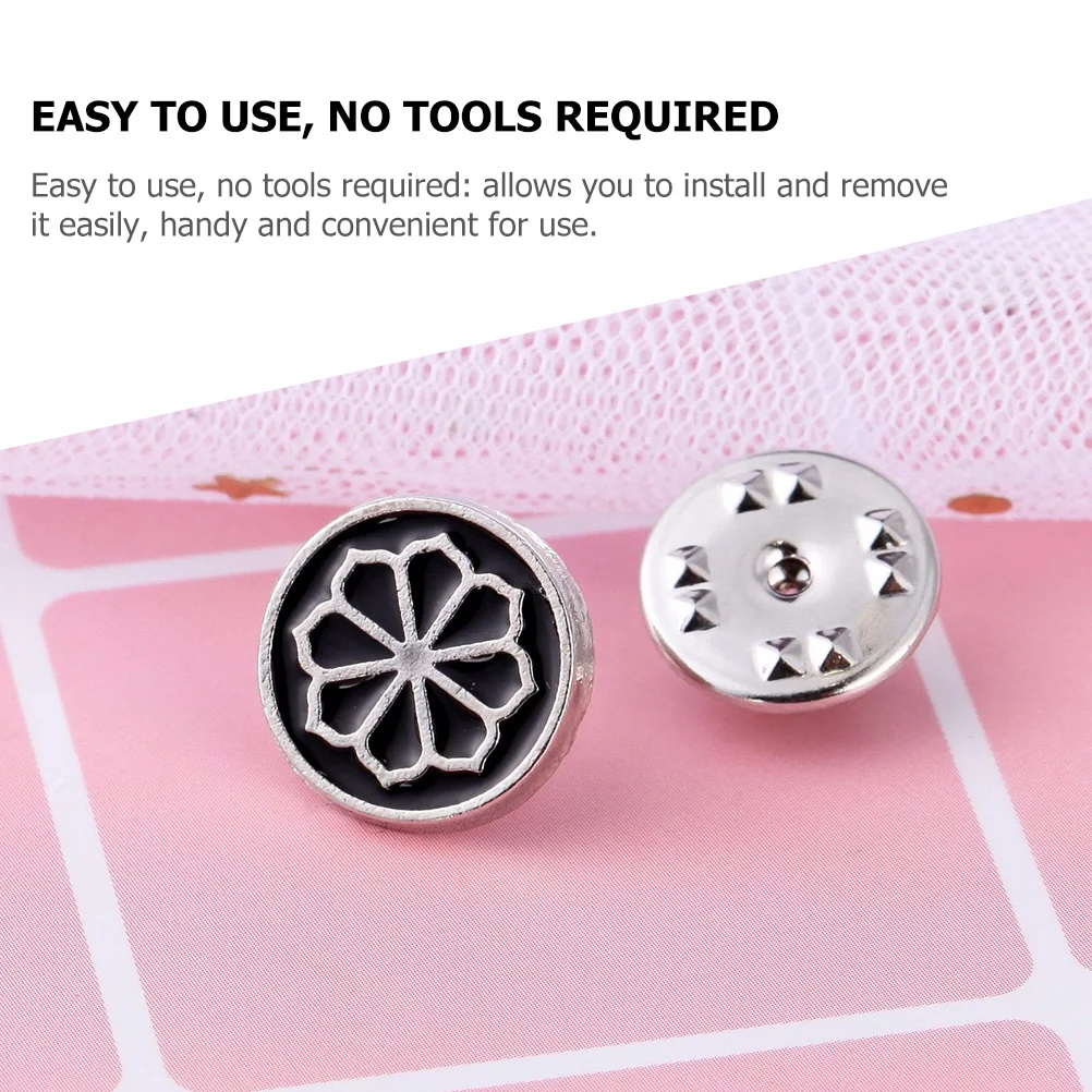 

150pcs Pin Backs Replaceable Wear-Resistant Multi-Function Clutch For Brooch Tie Tack Jewelry Making Diy Craft Supplies