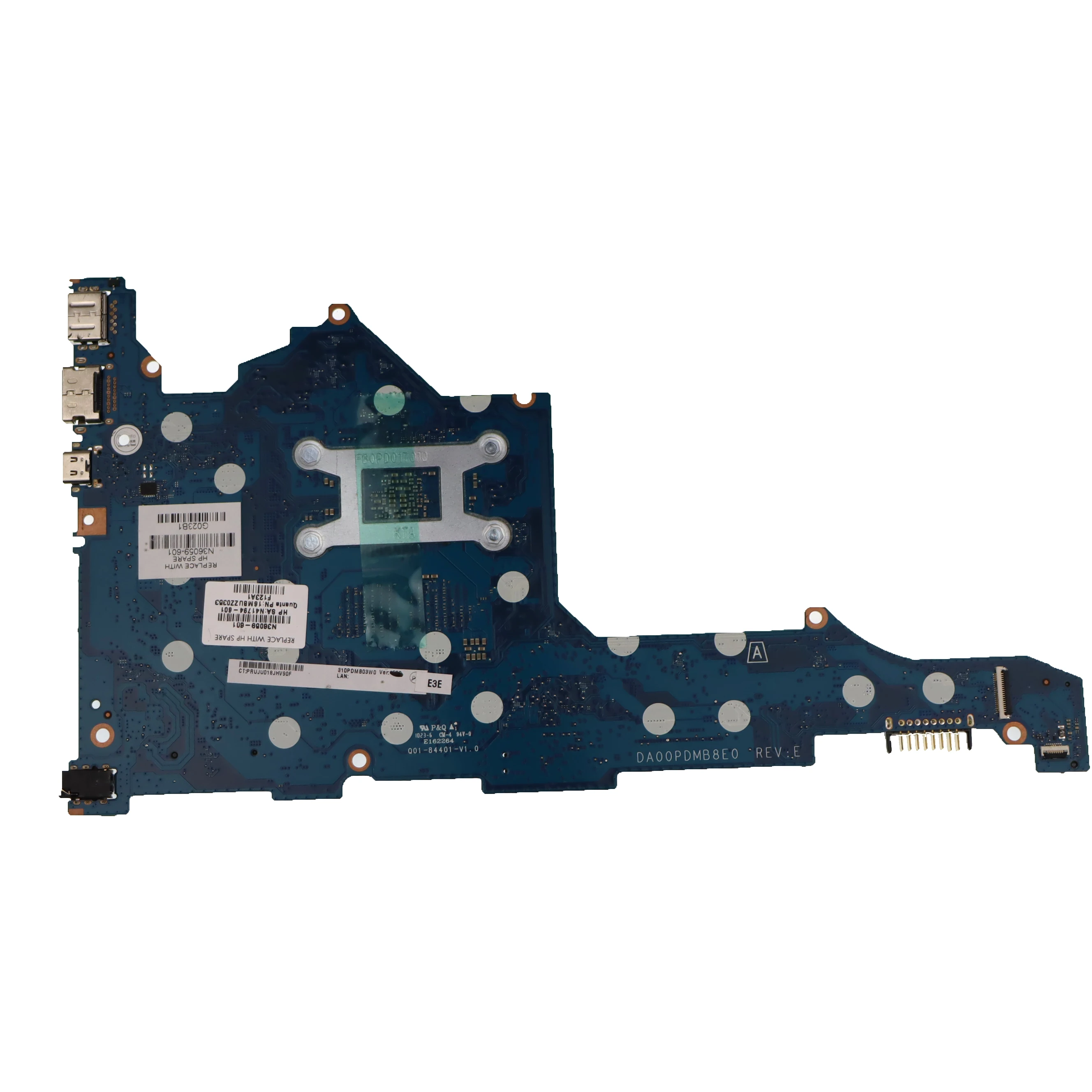 For HP Laptop 15-fc0093dx 15-FC Motherboard DA00PDMB8E0 N36059-601 N41794-601 Mainboard With AMD Athlon Silver 7120U CPU