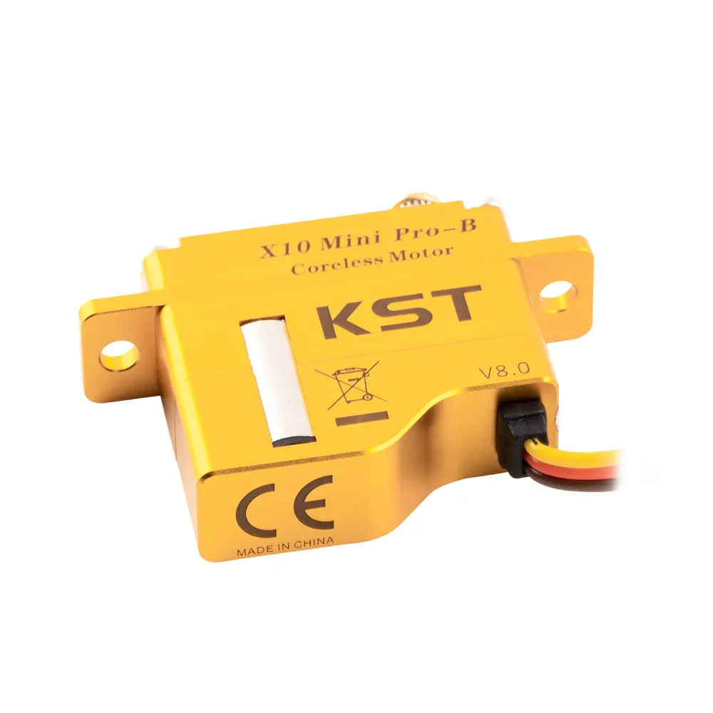 KST X10 Mini Pro 8.0Kgf.cm 0.08sek Digitaler Metallgetriebe-Servo für Wettkampfgleiter und Großmodellgleiter – Detail 23