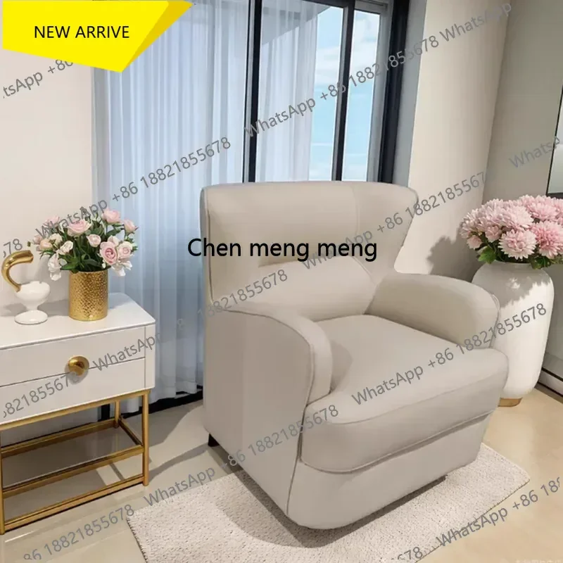 

A178 Designer Comfort Chairs White Modern Puffs Ergonomic Design Chairs Nordic Hotel High Fauteuils De Salon Living Room Furnit