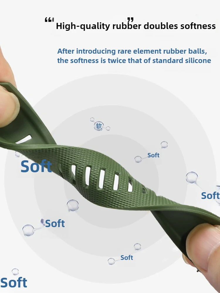 ل كاسيو PRW-60/50/70/PRG-30 PRT-B50 PRT-B70 حزام ساعة سيليكون رياضي