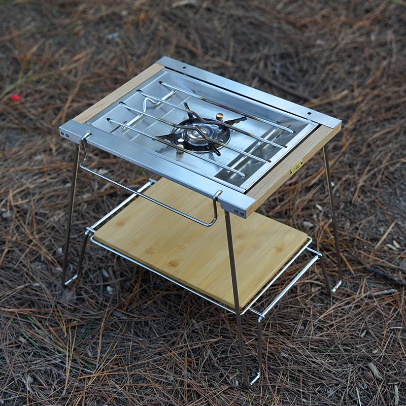 

outdoor folding one unit IGT camping picnic simple small lightweight kitchen system