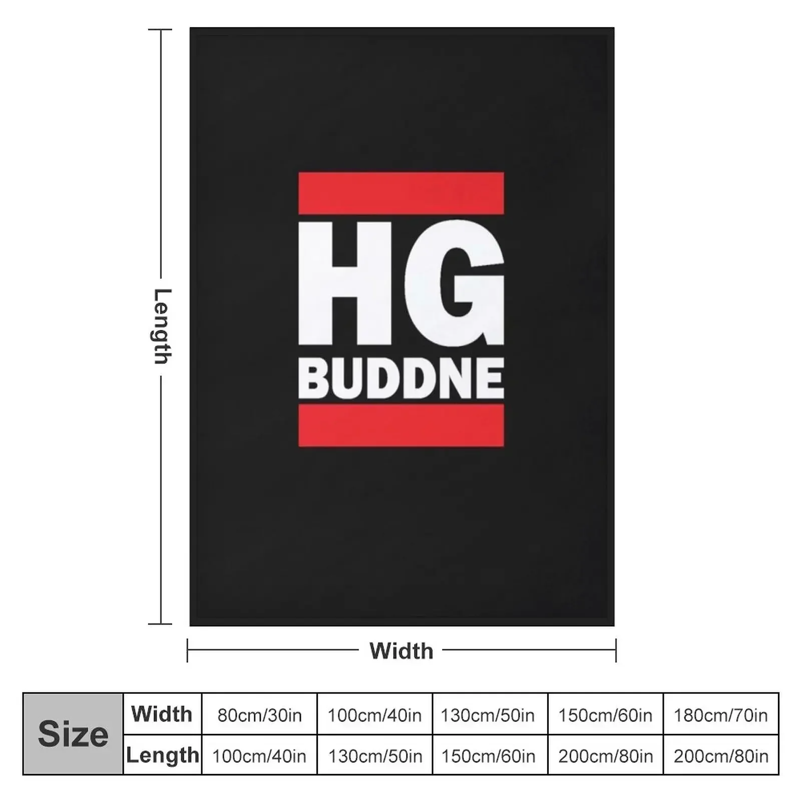 HG BUDDNE Essential T-Shirt Throw Blanket heavy to sleep Bed decorative For Decorative Sofa bed plaid Multi-Purpose Blankets