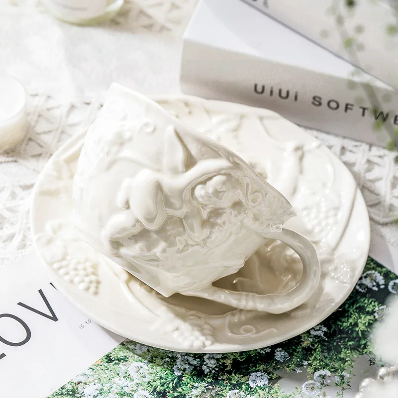 

Креативная британская кофейная кружка, уникальная бутылка для воды, домашний набор для послеобеденного чая, чашка в европейском стиле