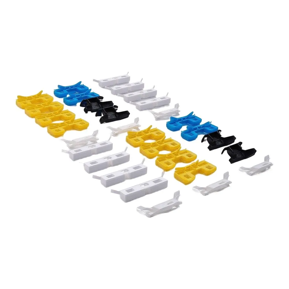 Windshield Roof Molding Retainer Clips 30pcs for Honda For Civic 2007-2011 Accord 2003-2017 2004-2009 2004-2008