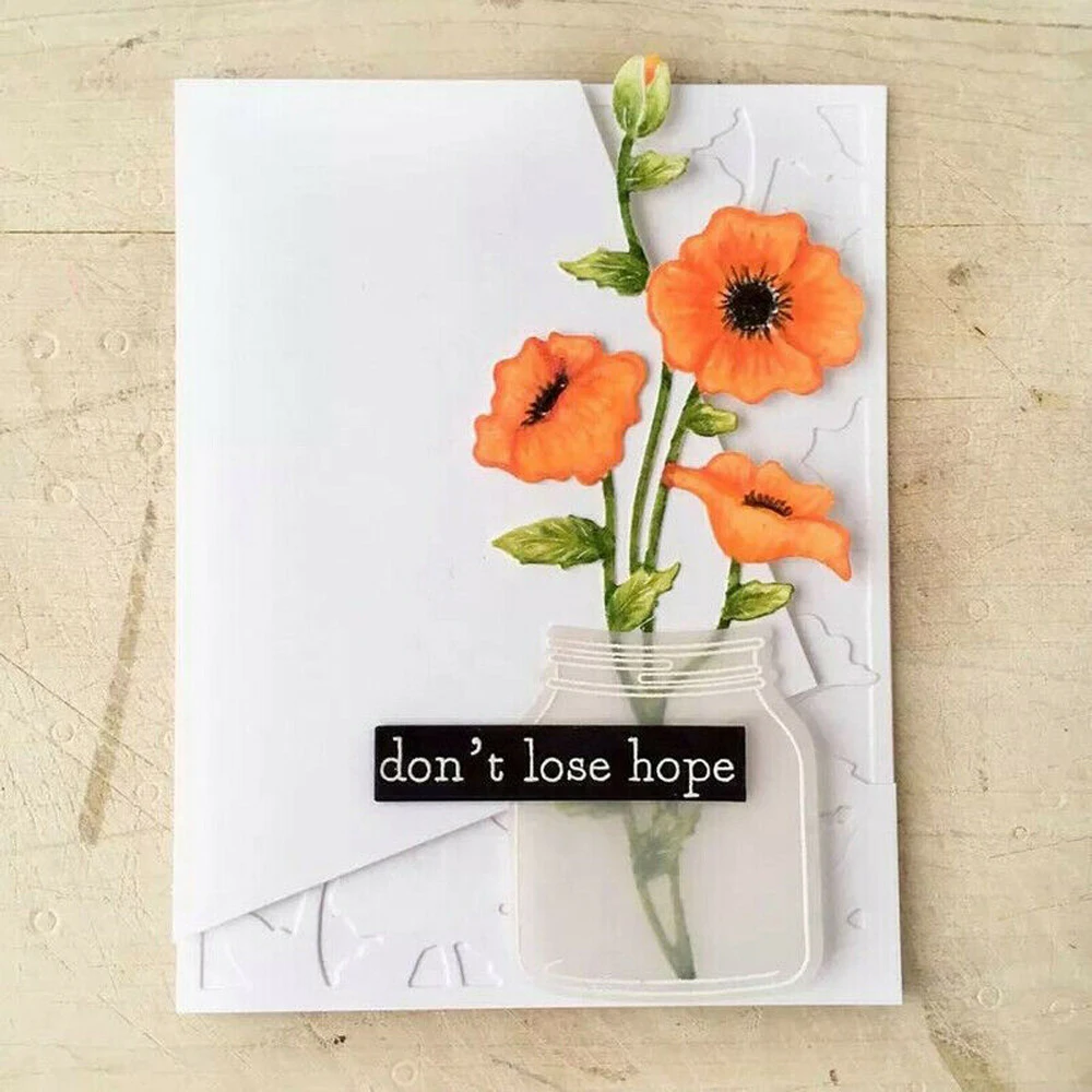 

Flower Metal Cutting Dies Stencil Scrapbooking Embossing Cards DIY Christmas Die Cuts for Card Making Dies Scrapbooking