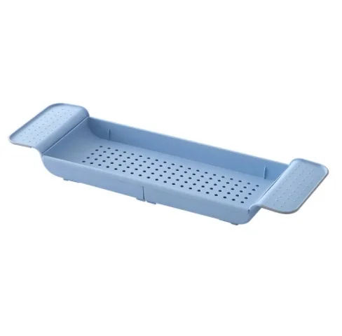 Bad Plank Uitschuifbare Badkamer Bad Lade Douche Caddy Bamboe Bad Rek Handdoek Boek Houder Organizer Accessoires