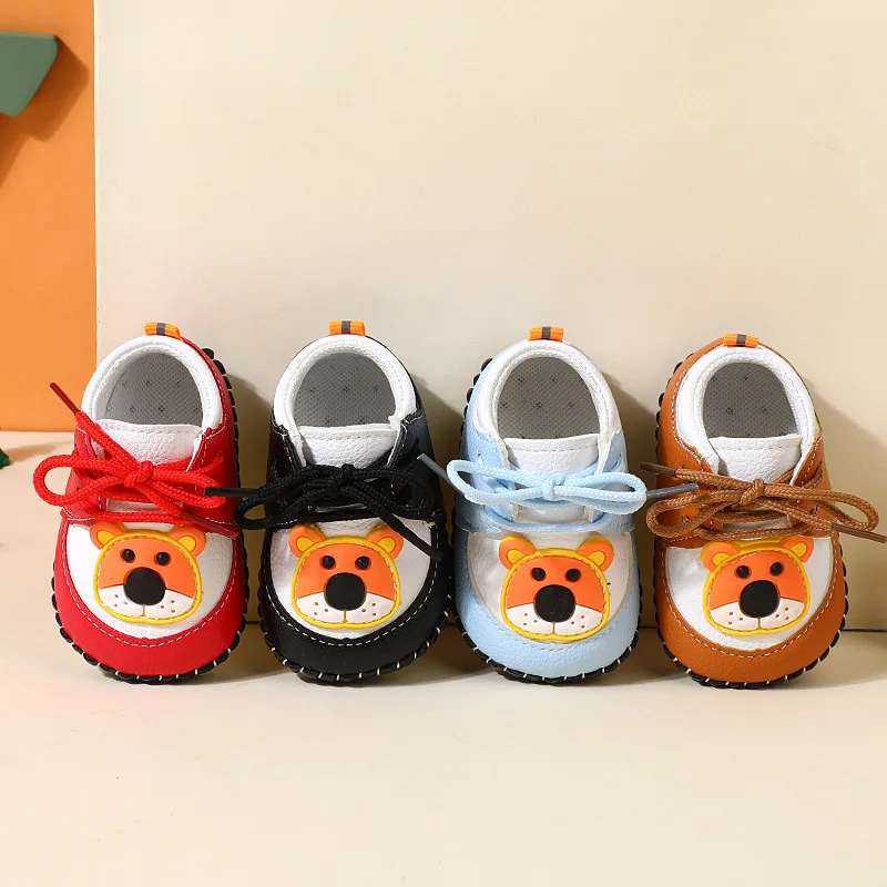 Fashion Baby Shoes Spring Versatile Walkers Comfort Simple Cartoon Baby Girl Shoe Cute Non Slip Daily Boy Shoes Soft Casual Shoe