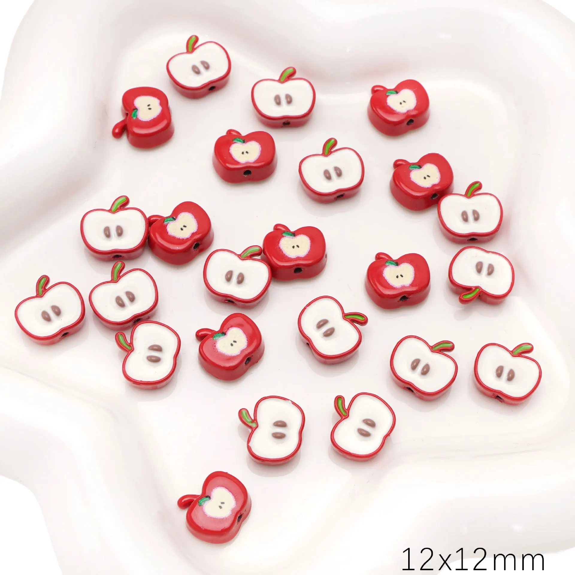 WZNB 2pcs Oil Dripping Enamel Alloy Charms Hamburger Pendant Jewelry for Making Necklace Jewelry Earring Accessories