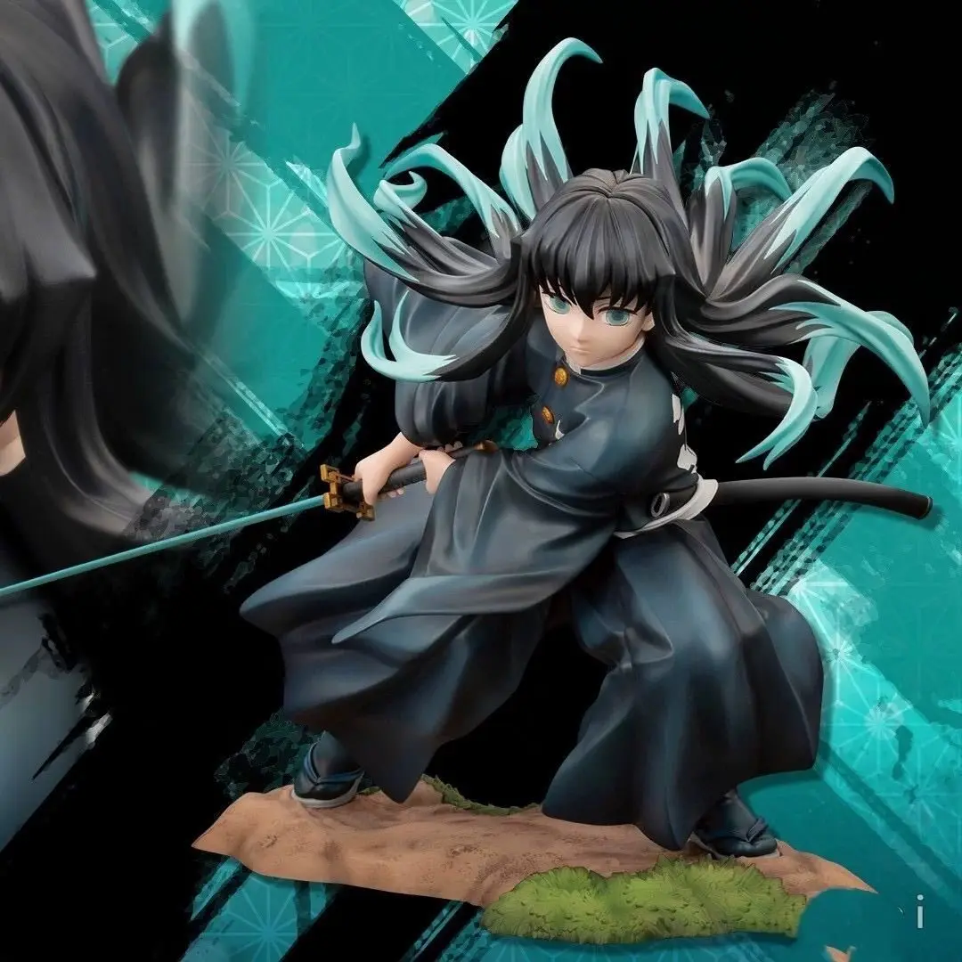 demon-slayer-kimetsu-no-yaiba-tokito-muichiro-gk-pvc-figure-collectible-statue-anime-peripheral-home-decor-for-adult-collectors