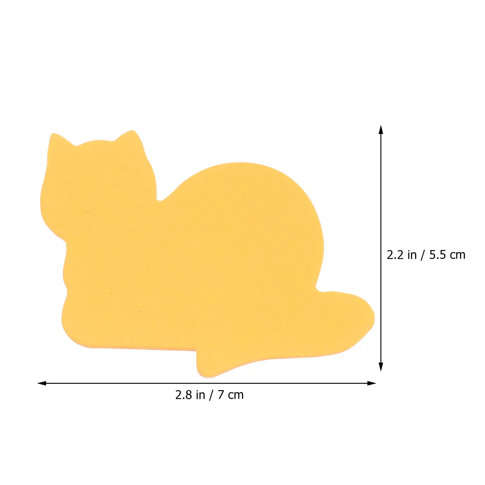 

16pcs Cartoon Cat Self-Adhesive Memo Pads Removable Office School Supplies Premium Paper Notepads For Diaries