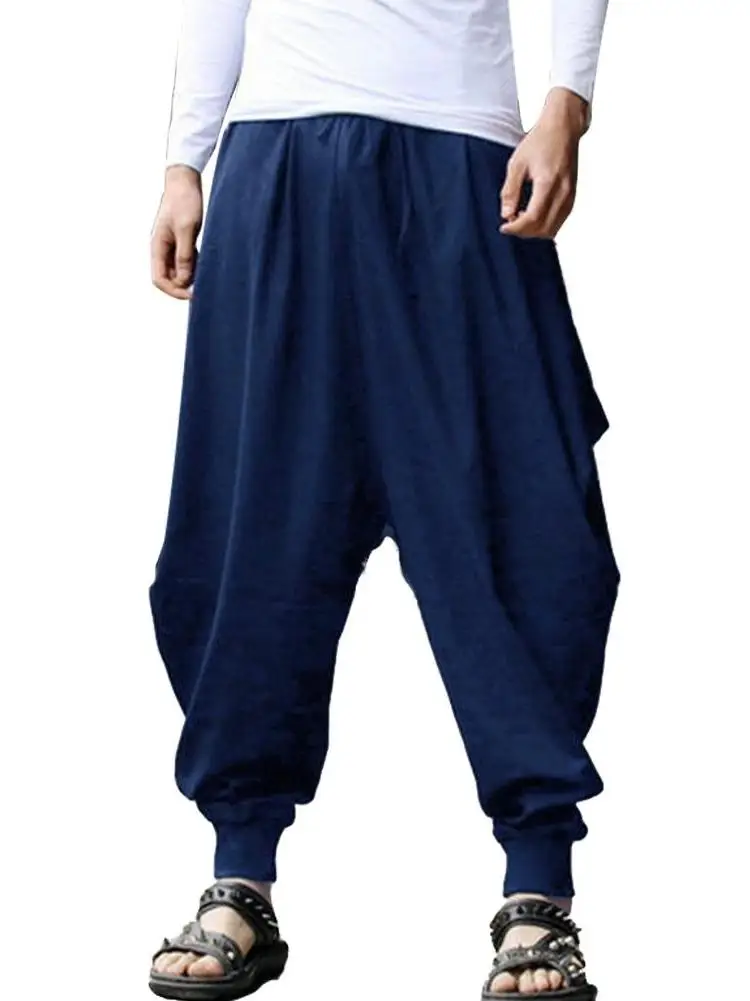 Plones sueltos Harun, plones farol de pie pequeño, plones casus para hombre, cintura media, longitud corta, tu...