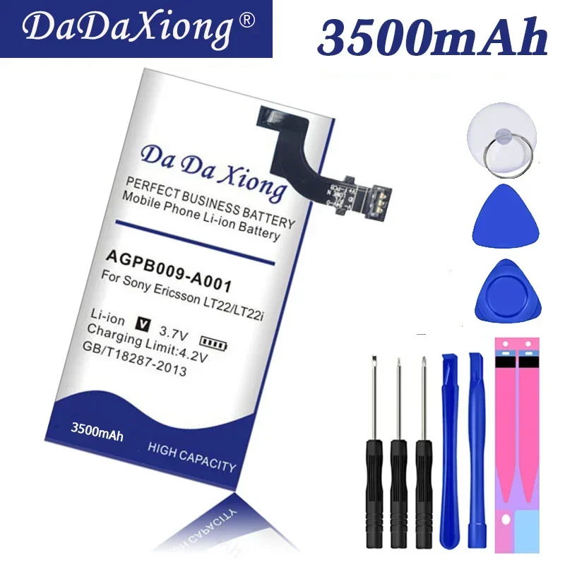 DaDaXiong 3500mAh AGPB009-A001 Li-ion For Sony Ericsson Xperia P LT22 LT22I Cell Phone Battery