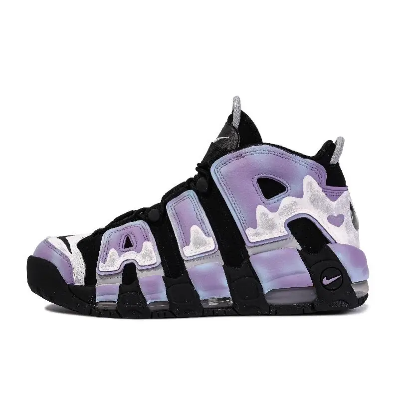 【Customize】Nike Air More Uptempo Vintage Basketball Shoes Men Sneakers shoes DJ4400-001