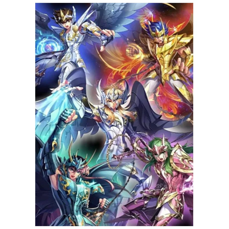 

AB diamond cross stitch Saint Seiya 5D DIY diamond embroidery rhinestone painting diamond painting