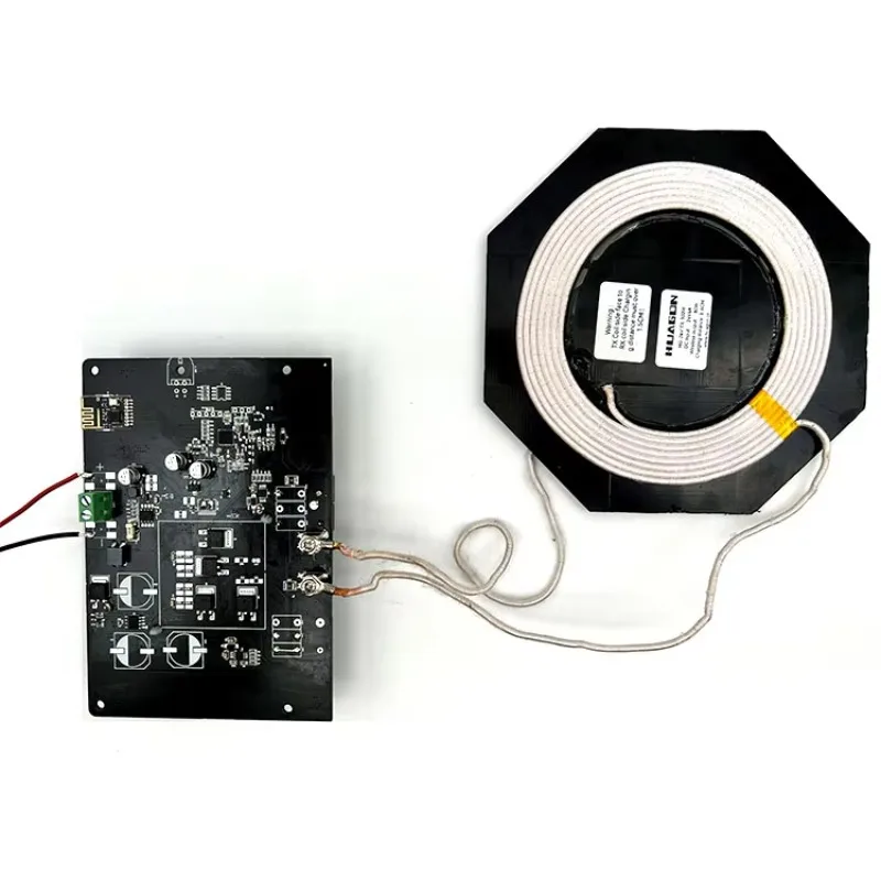 

2025 hot sale High Power 4 Series 60W/100W/150W/200W Wireless Charger Module PCBA Adaptive PD Charge for Desktop Connection