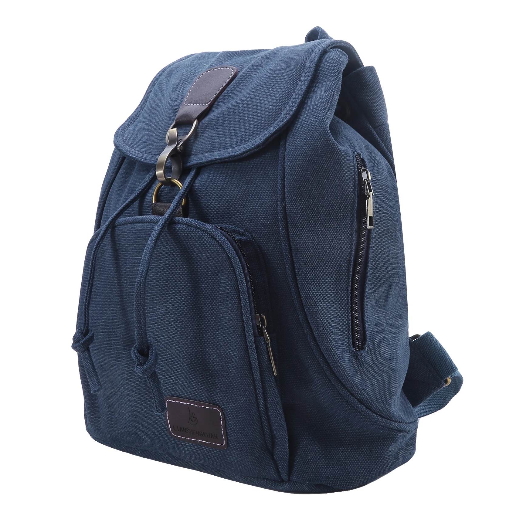 2024 New Women Backpack Canvas Laptop Travel Backpacks Computer Bags High School Student College Bag Outdoor Shoulder Bag