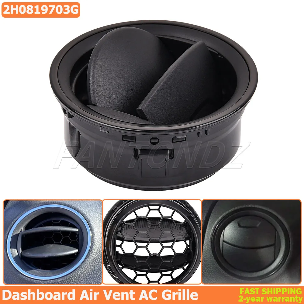 Interior Dash Air Conditioning Vent Cover For VW Amarok MK1 2012-2016 2H0819703G 2H0819703G041 Dashboard Air Vent AC Grille