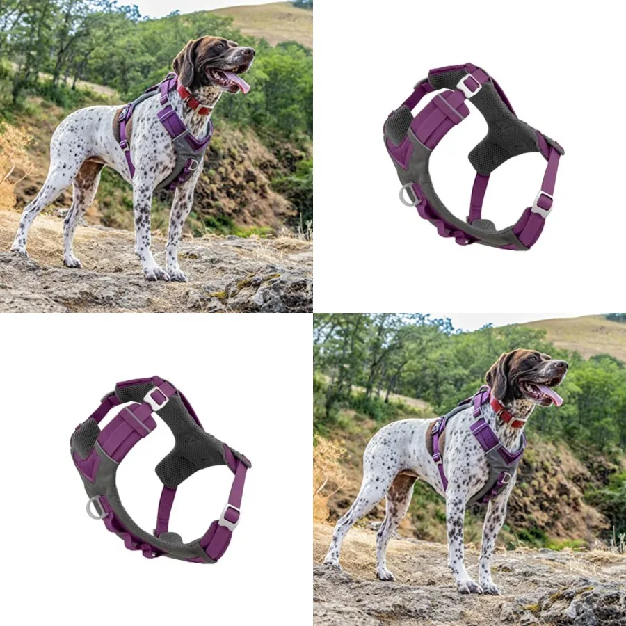 

Journey Air Dog Harness - Secure Fit for Active Dogs - Padded Chest - Lightweight Ripstop Fabric - Breathable Mesh - Reflective