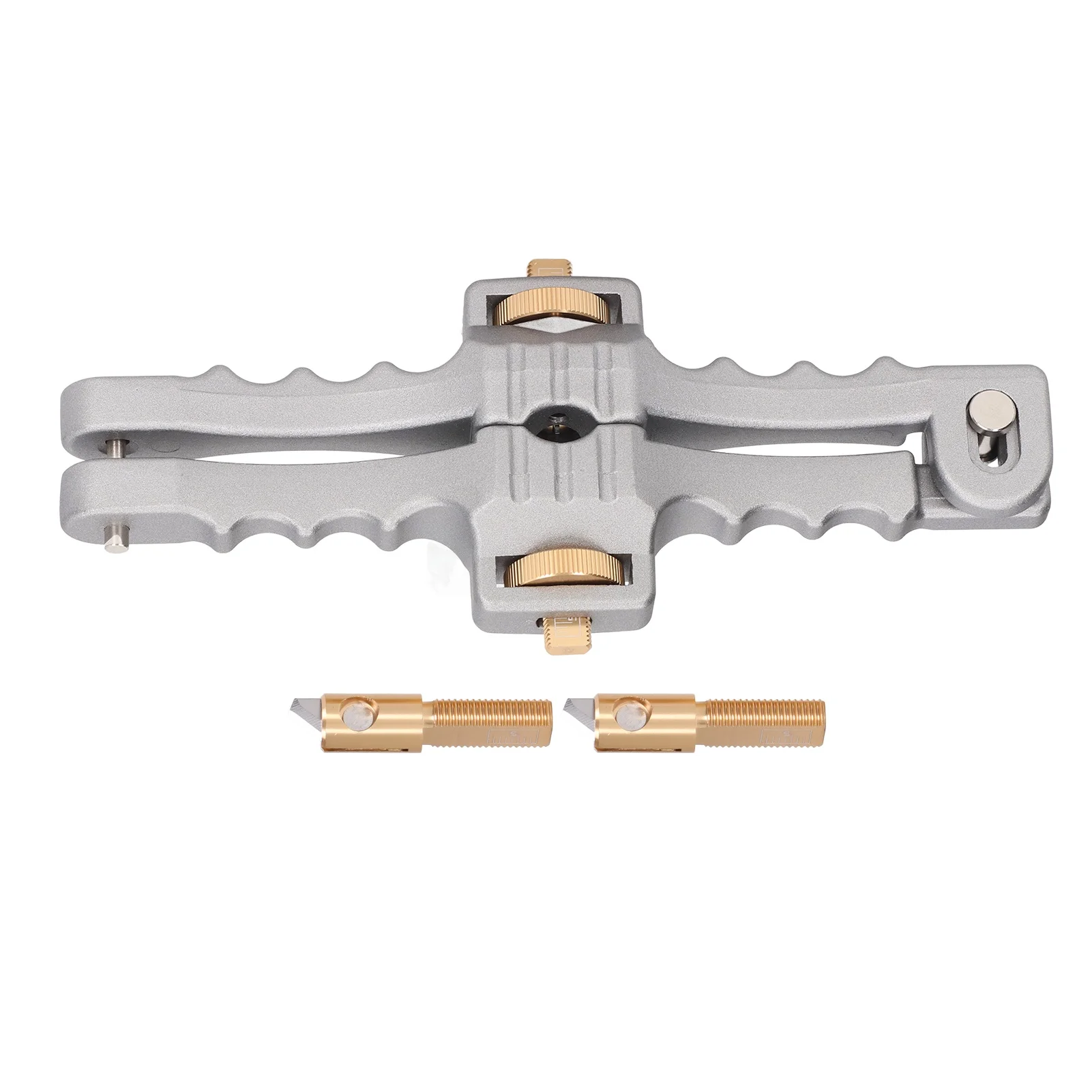 

Fiber Optic Cable Stripper Aluminum Alloy Longitudinal Wire Stripper for 10 to 25mm Dia Cable Copper Brass Aluminum