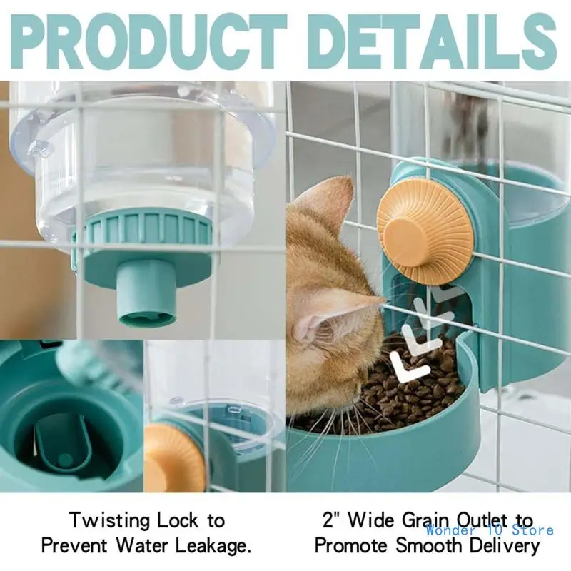 Hanging Automatic Water Dispenser Puppy Rabbit Suspended Feeder Gift