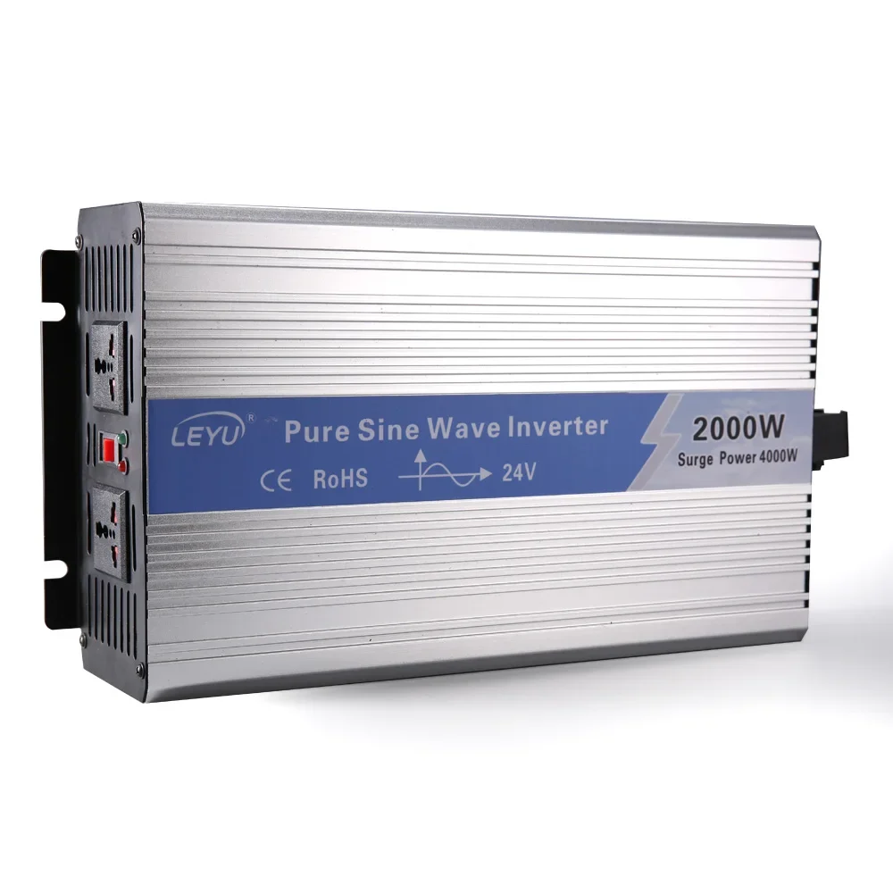 OPIP-2000 inverter DC to AC 12V 24V to 110V 220V Pure sine wave 2000W solar