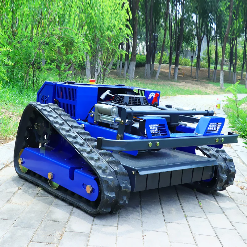 CustomizedEPA EURO5 Engine zero Turn Robot Rc Self Propelled Crawler Remote Control Lawn Mower for Golf Course