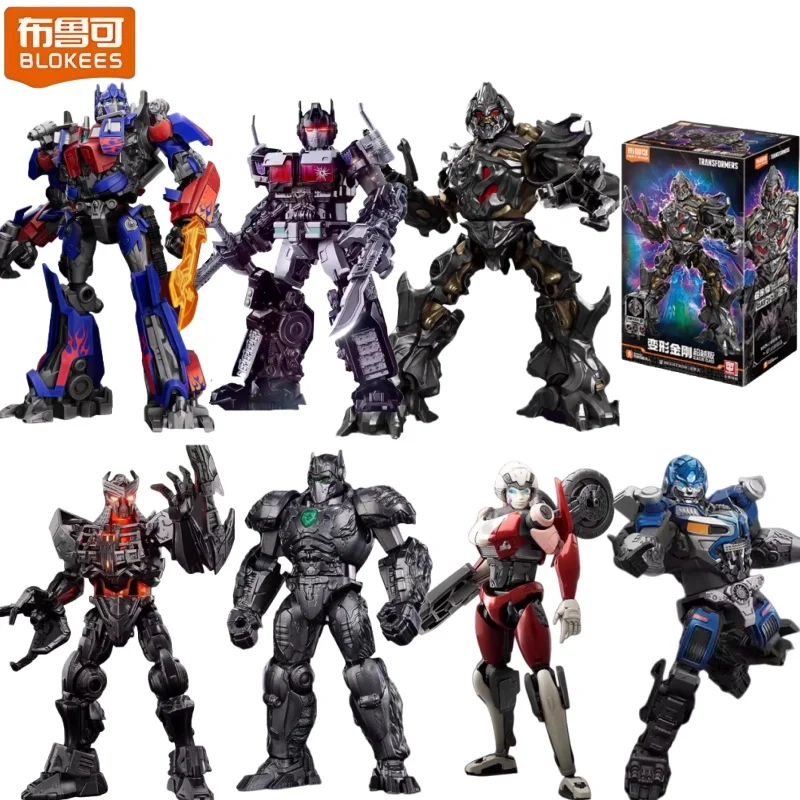 ブロックーズ 組み立てブロック トランスフォーマー 組み立てブロック オプティマスプライム メガトロン 組み立て式可動モデル おもちゃ コレクション ギフト