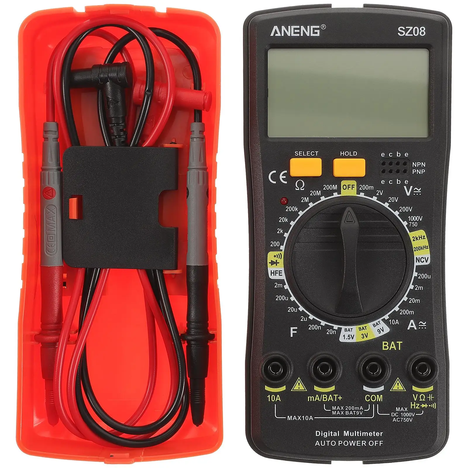 

Digital Multimeter Tester Voltage Electrical Repair Tool Voltmeter Equipment Meter Home Testing Device Analyzer Instrument Ac
