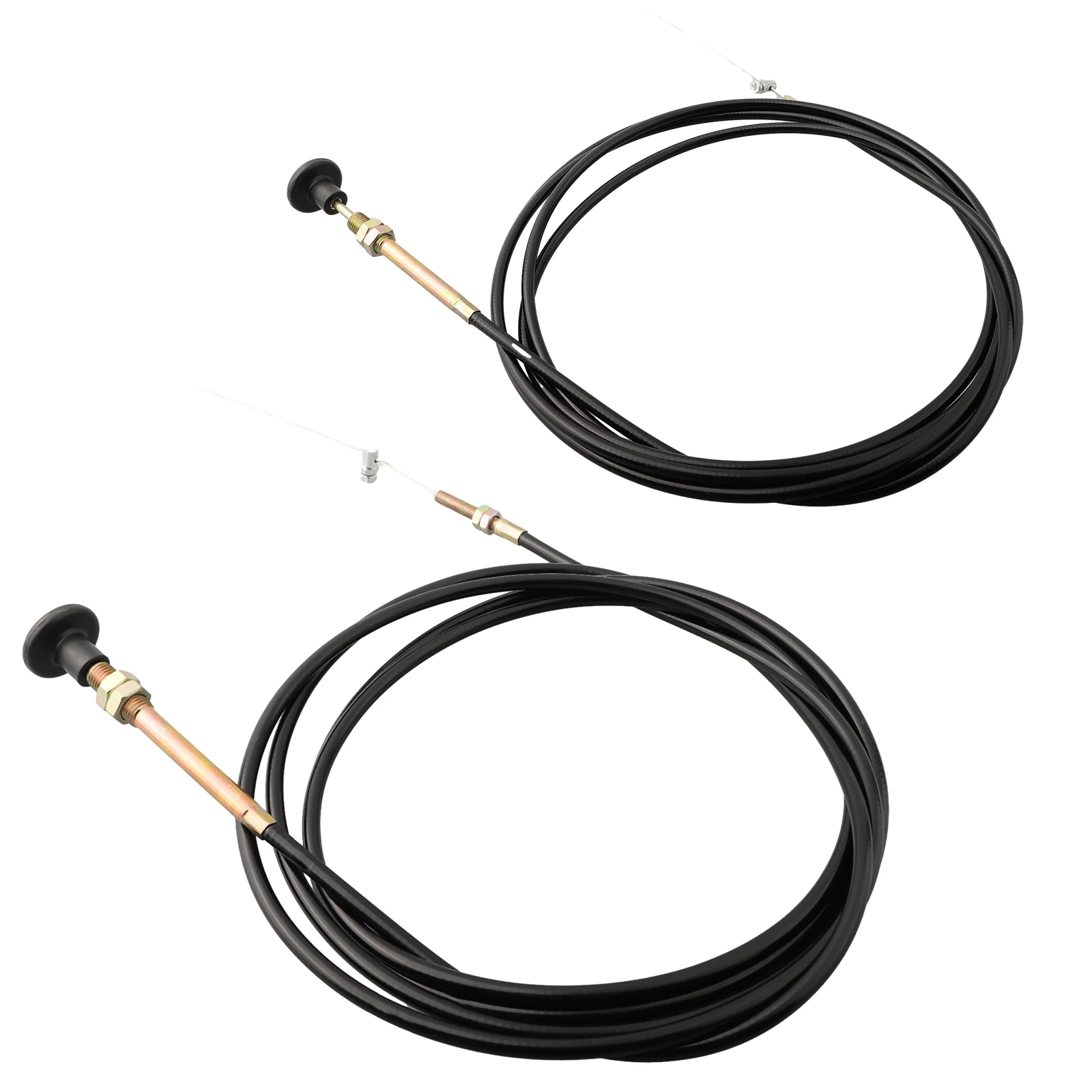 Stop Choke Bowden Cable Wire 2-5m Length Control Bonnet Throttle Engine Fuel For Cars Trucks Vans Engine Flameout Wire Parts