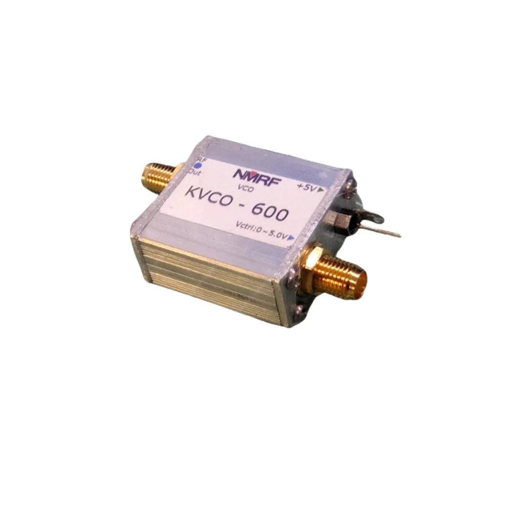 550-750MHz RF microwave voltage controlled oscillator VCO, can be used for swept signal source, SMA interface