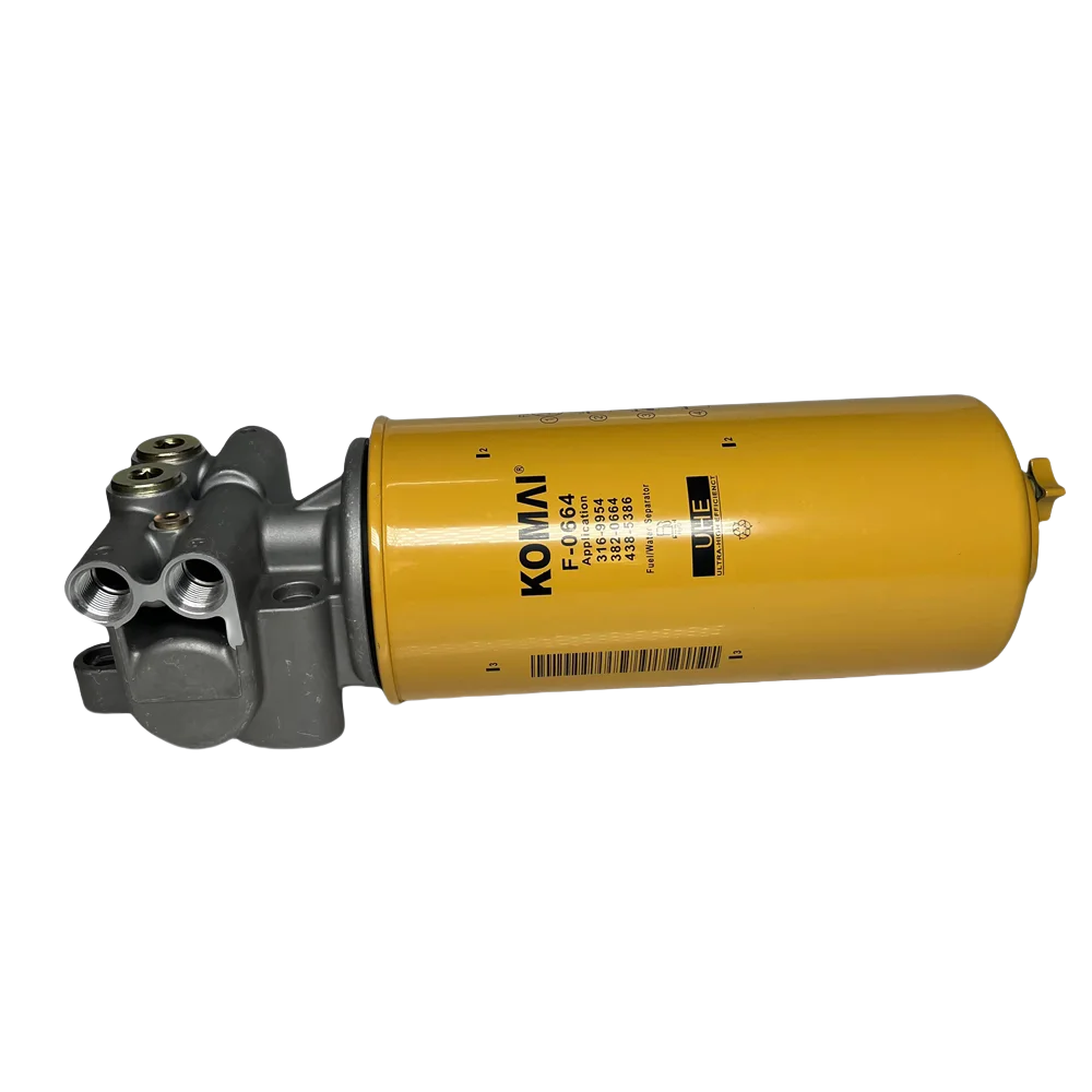 Caterpillar Excavator Fuel Electronic Pump Oil Water Wood Filter Seat for 312D2 313 315DL 318 319 320GC 323 Models