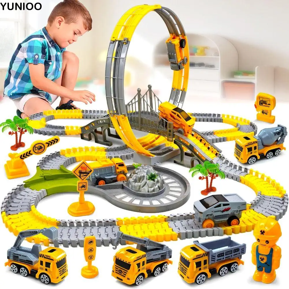 

Climbing Track Track Car Train Toys Electric Railcar Puzzle Toys Electric Track Toy Anti-gravity Educational