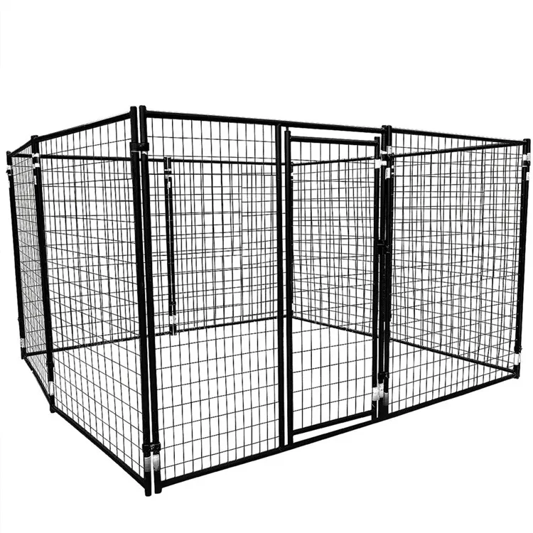 a forHeavy Duty Modular 6x10 Outside Welded Wire Metal Mesh Extra Large Outdoor House Pet Cage Dog Run Kennels Enclosure