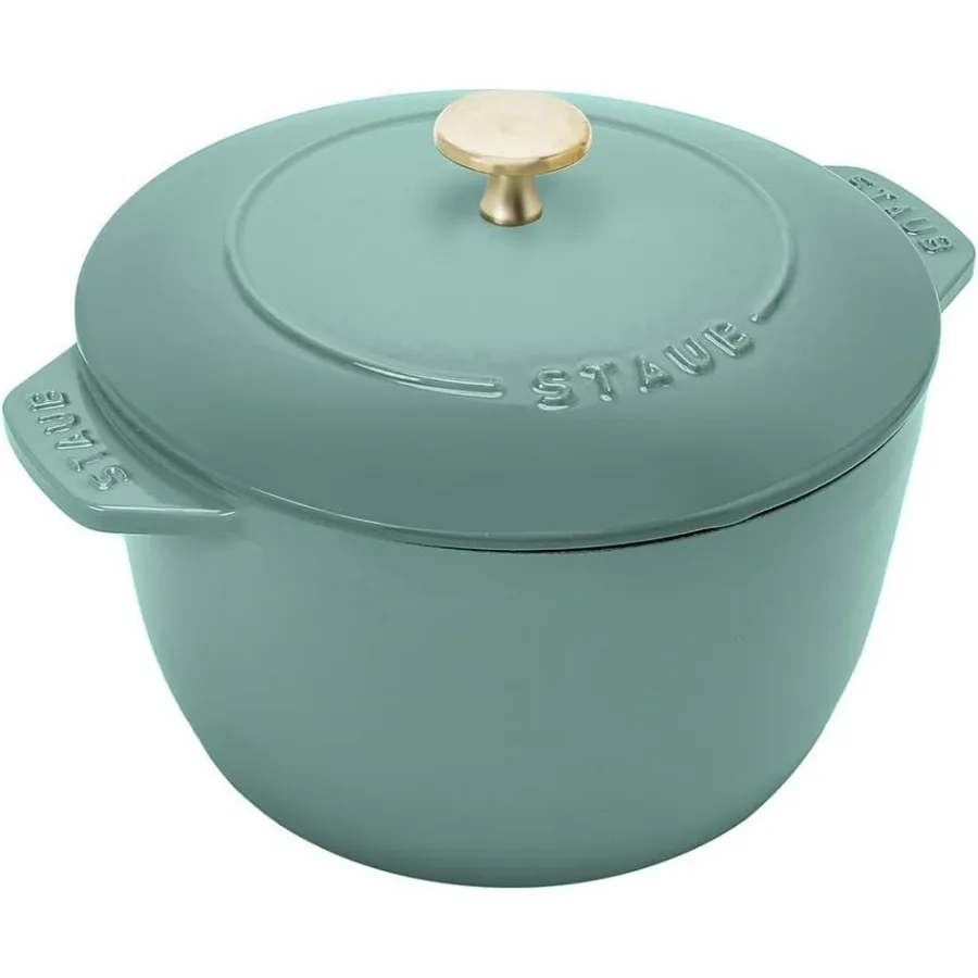 

La Cocotte de GOHAN Z1027782 La Cocotte de Gohan Эвкалипт L 7,9 дюйма 20 см Рисовый горшок 3 шт. Чугунный горшок Индукционная совместимость