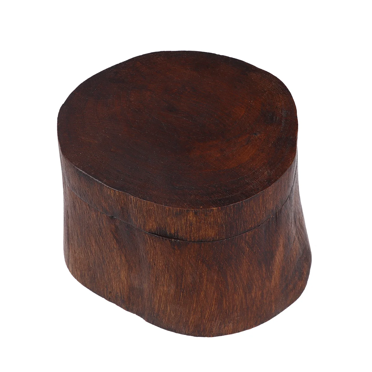 

Деревянная шкатулка для хранения ювелирных изделий в стиле ретро, круглый диаметр 10-11 см, высота 7 см, винтажный органайзер для хранения браслетов и сережек