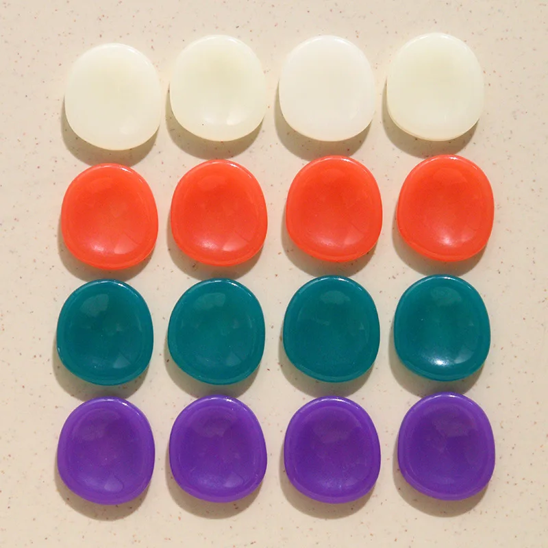 

Spring Jelly Color Irregular Concave Resin Charms, DIY Accessories for Earrings Hair Clips Phone Case Making