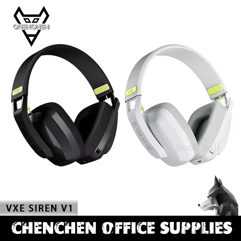 Vgn Vxe Siren V1 Headphone Wireless Bluetooth Dual Mode Noise Headset Long Endurance Custom Office Pc Accessories Gamer Man Gift