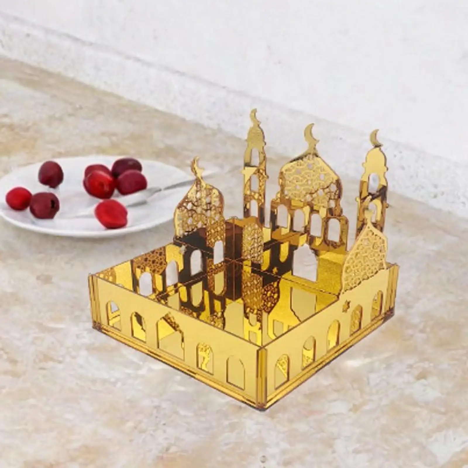 Ramadan Tray Ramadan Gift Storage Container for Wedding Home Celebrations