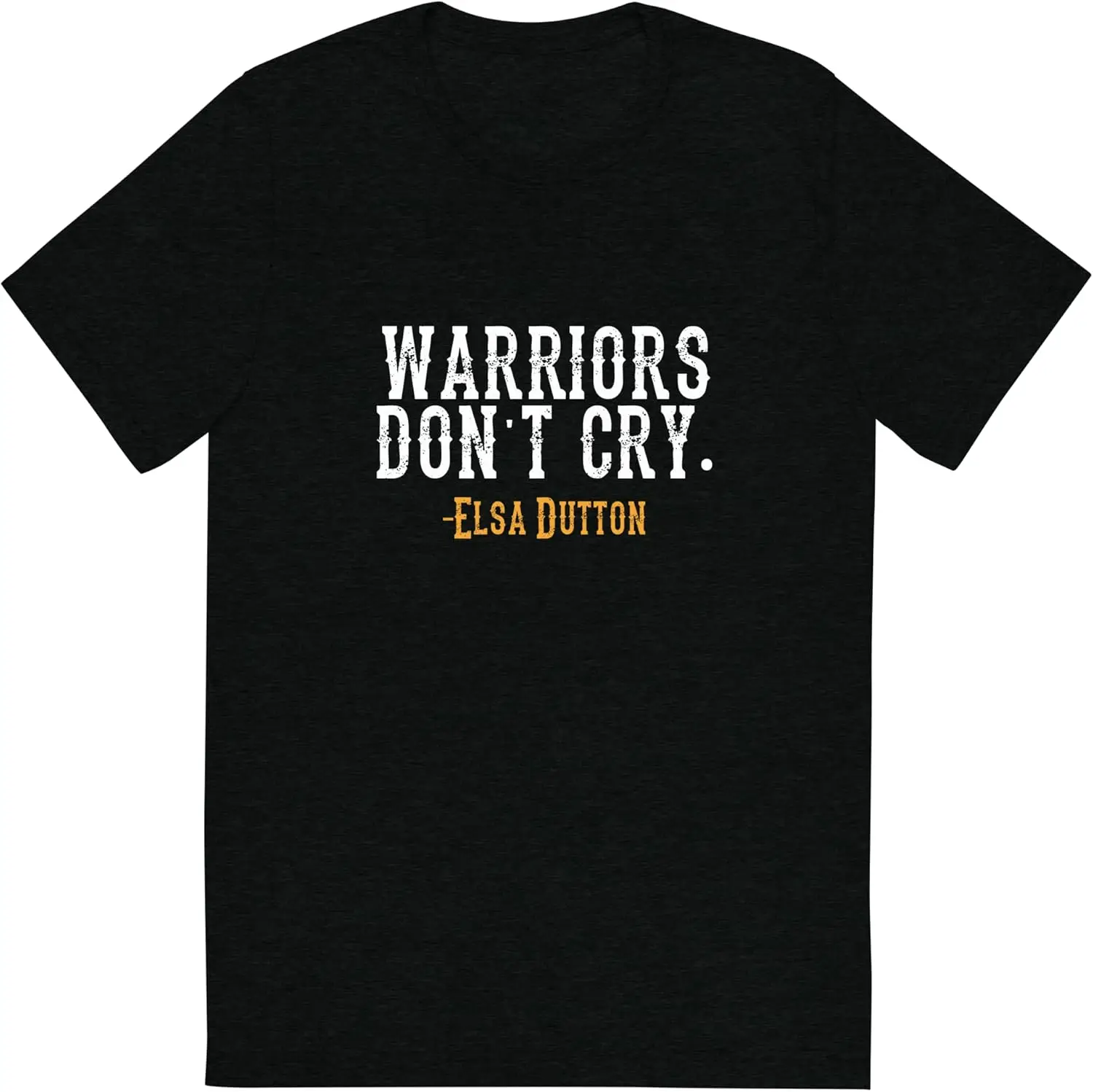 Yellowstone 1883 Warriors Don't Cry Adult Tri-Blend T-Shirt