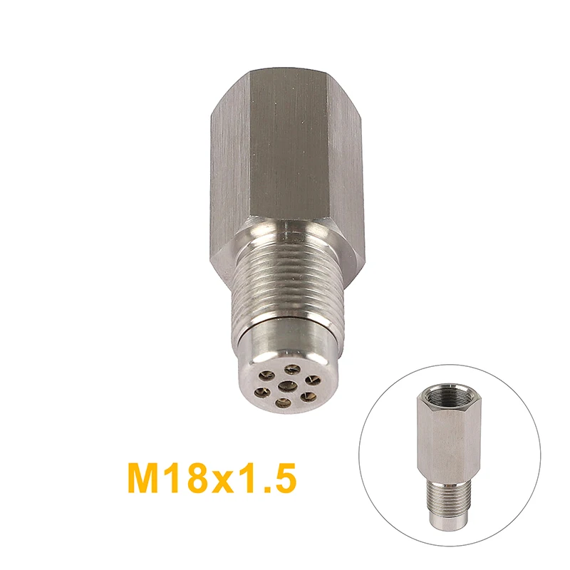 

Адаптер для датчика кислорода, 1 шт., для устранения ошибки в системе двигателя, катализатор, сетчатый адаптер для датчика O2, мини-катализатор