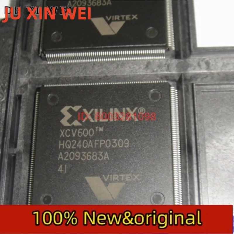 1~10pcs/lot XCV600-4HQ240C XCV600-4HQ240I QFP-240 100% Brand New Original.