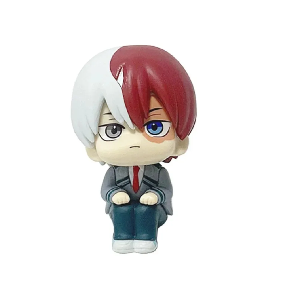 10CM Q-Version MY HERO ACADEMIA Anime-Figur Katsuki Bakugo Deku Todoroki Shoto Actionfigur Spielzeug Weihnachtsgeschenke für Jungen und Mädchen – Detail 7