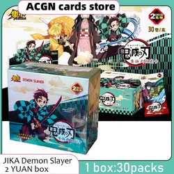 New Demon Slayer Cards TCG Kimetsu No Yaiba Anime Character Kamado Tanjirou Nezuko Diamond Flash Rare SSP Card Children Toy Gift