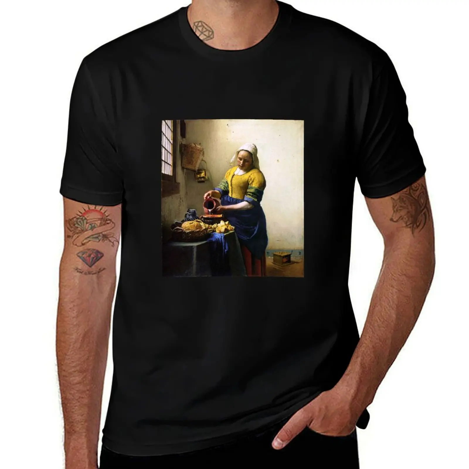 Футболка Johannes Vermeer van Delft из прочной ткани.