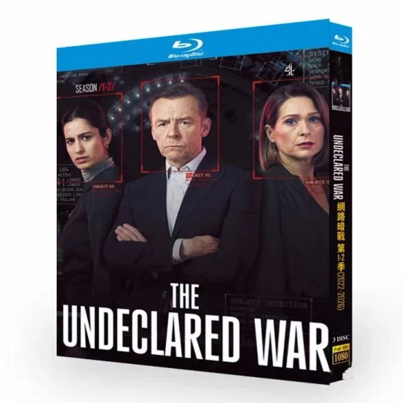 Image of Der unangekündigte Krieg, Staffeln 1-2 (2022-2026), Thriller-TV-Serie, 1080P Full HD Blu-ray Disc BD