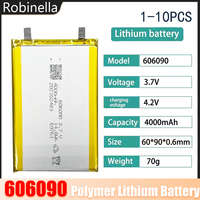 606090 Li-Polymer Battery 3.7V 4000mAh 14.8Wh Lithium Polymer Rechargeable batteries for Power Bank Tablet Laptop PC PSP PAD