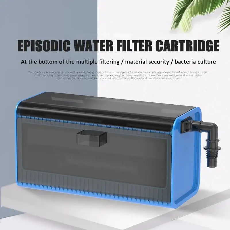 SUNSUN Sensen Trickle Box Fish Tank Filter Upper Filter Drawer Type Trickle Box Small Water Change Wall-mounted Filter Box