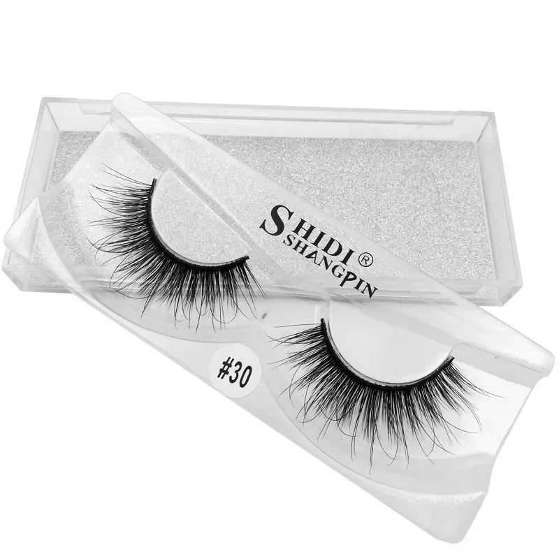 3D Nerzhaar Falsche Wimpern Natürliches Make-up Falsche Wimpern Flauschige Falsche Wimpern Dicke Faux Cils