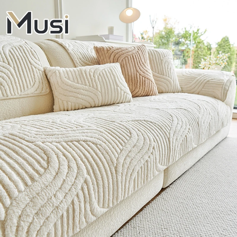 Couch Cover Sofa Slipcover Quilted Furniture Protector Soft Sofa Seat Cover for Living Room Home Decor Cushion Protection Home